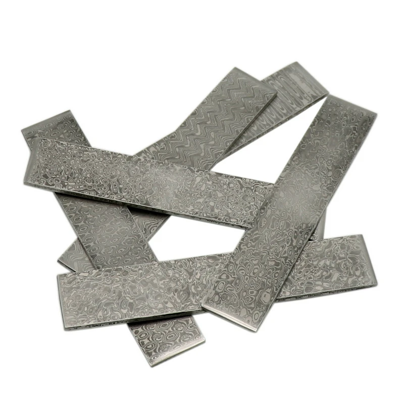 1PCS 220X30MM DIY Knife Making Damascus Steel Rose Sandwich Pattern Steel Knife Blade Blank Heat Treatment
1PCS 220X30MM DIY Knife Making Damascus Steel Rose Sandwich Pattern Steel Knife Blade Blank Heat Treatment