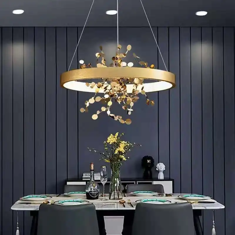 Modern Chandelier Home Decoration Copper Lighting Dining Room Bedroom Hanging lights Living Room Pendant lamp Luxury Furniture
Modern Chandelier Home Decoration Copper Lighting Dining Room Bedroom Hanging lights Living Room Pendant lamp Luxury Furniture