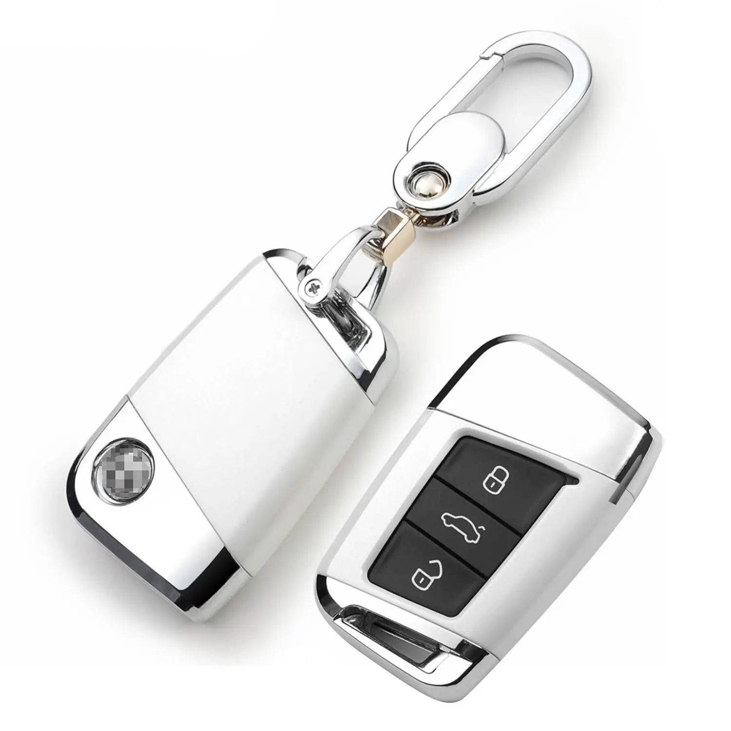 Чехол для ключа автомобиля Kwak для Volkswagen 19 MAGOTAN PASSAT CC B8, вариант VW Smart Remote ABS, с металлическим кожаным брелоком 
Чехол для ключа автомобиля Kwak для Volkswagen 19 MAGOTAN PASSAT CC B8, вариант VW Smart Remote ABS, с металлическим кожаным брелоком