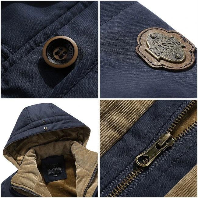 New Fashion Clothing Outdoor Plus Velvet Thick Cold-proof Warm Cotton-padded for Mens Casual Oversized Padded Jacket Winter Coat
New Fashion Clothing Outdoor Plus Velvet Thick Cold-proof Warm Cotton-padded for Mens Casual Oversized Padded Jacket Winter Coat