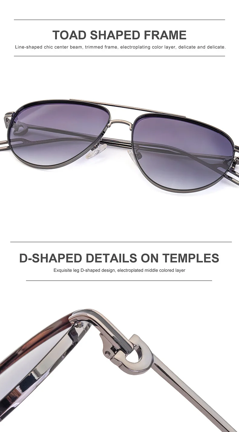 2020 New Multi-color Lens Metal Double Beam Sunglasses Female European and American Trend Sunglasses
2020 New Multi-color Lens Metal Double Beam Sunglasses Female European and American Trend Sunglasses