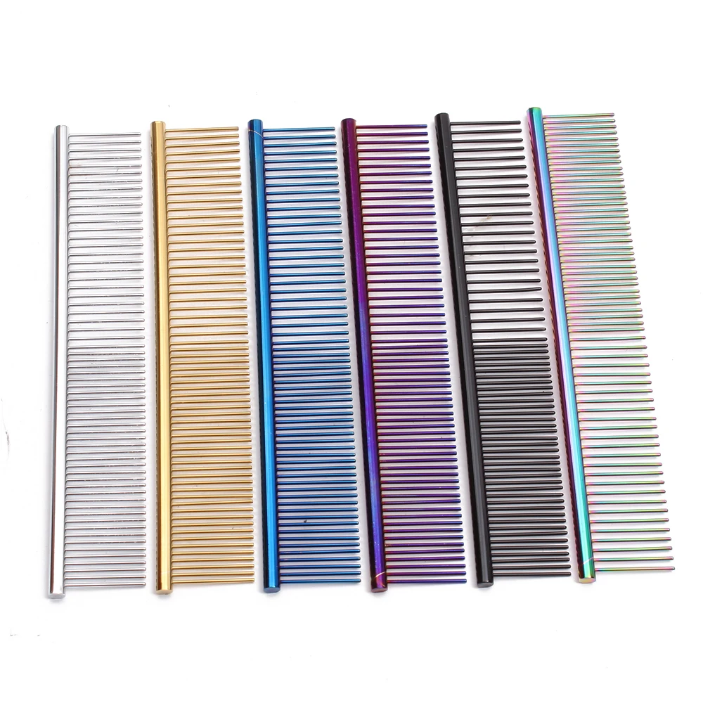 C6703 Stainless Stripe Grooming Comb For Dogs Grooming Tools Stripe Grooming Comb Professional Pets Hair Trimmer Dropshipping
C6703 Stainless Stripe Grooming Comb For Dogs Grooming Tools Stripe Grooming Comb Professional Pets Hair Trimmer Dropshipping