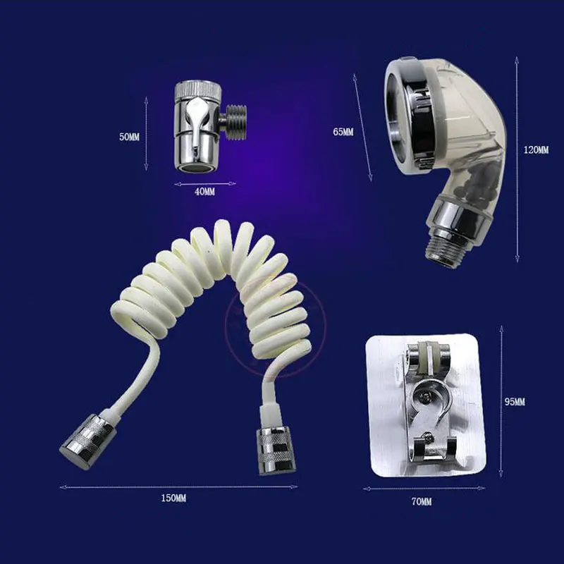 Bathroom Wash Face Basin Water Tap External Shower Head Toilet Hold Filter Flexible Hair Washing Faucet Rinser faucet extender
Bathroom Wash Face Basin Water Tap External Shower Head Toilet Hold Filter Flexible Hair Washing Faucet Rinser faucet extender