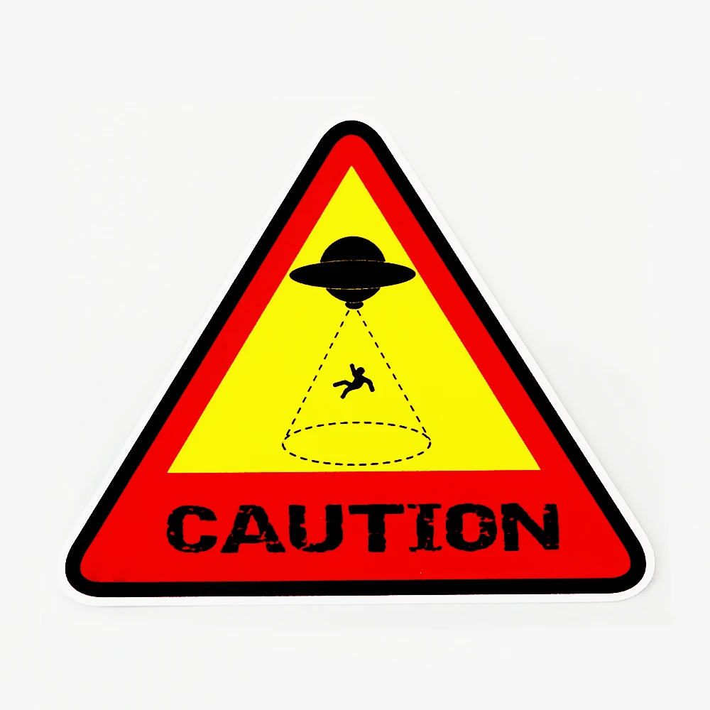 Creative Beware of Alien Kidnapping Warning Car Sticker PVC Personality Fashion Auto Window Waterproof Decal Exquisite Decorate
Creative Beware of Alien Kidnapping Warning Car Sticker PVC Personality Fashion Auto Window Waterproof Decal Exquisite Decorate