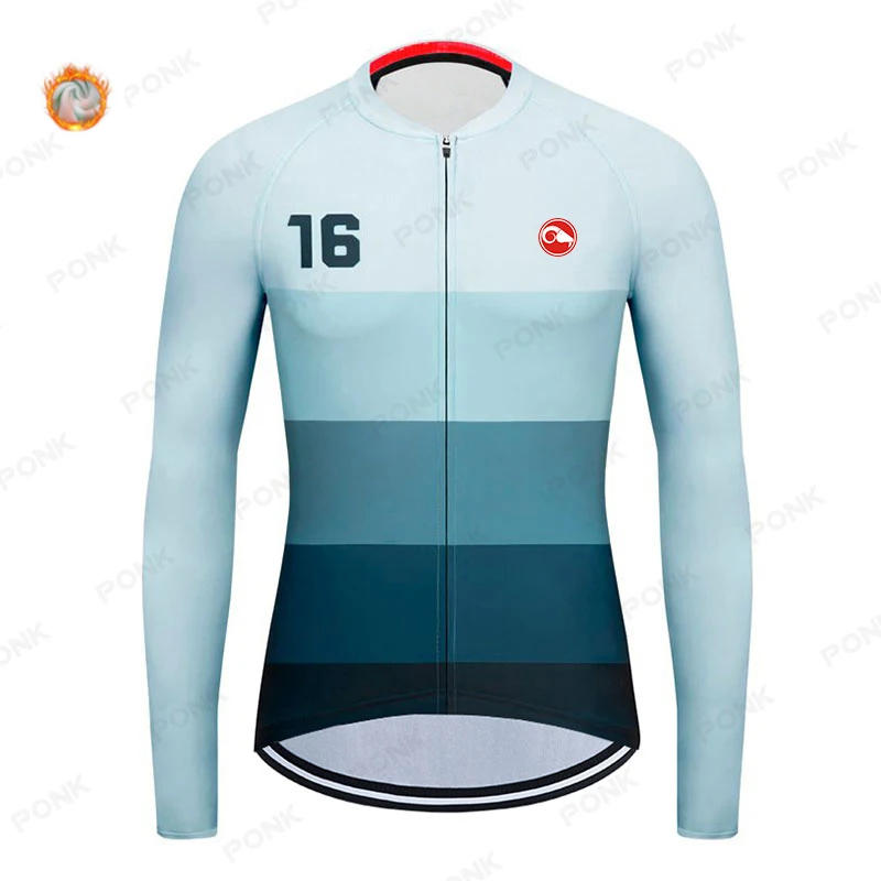 Best Sale Pro Team Winter Long Sleeve Cycling Jersey MTB Bike Clothing Uniform Men's Thermal Fleece Bicycle Maillot Ropa Ci
Best Sale Pro Team Winter Long Sleeve Cycling Jersey MTB Bike Clothing Uniform Men's Thermal Fleece Bicycle Maillot Ropa Ci