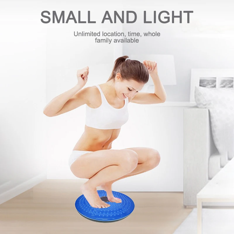 Yoga Balance Board Disc Stability Fitness Home Waist Magnetic Massage Plate Wobble Waist Twist Disc Aerobic Rotating Sports
Yoga Balance Board Disc Stability Fitness Home Waist Magnetic Massage Plate Wobble Waist Twist Disc Aerobic Rotating Sports