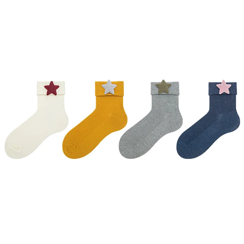 2020 Autumn And Winter New Warm High-quality Customized Personality Star Pattern Cotton Middle Tube Ladies Socks
2020 Autumn And Winter New Warm High-quality Customized Personality Star Pattern Cotton Middle Tube Ladies Socks