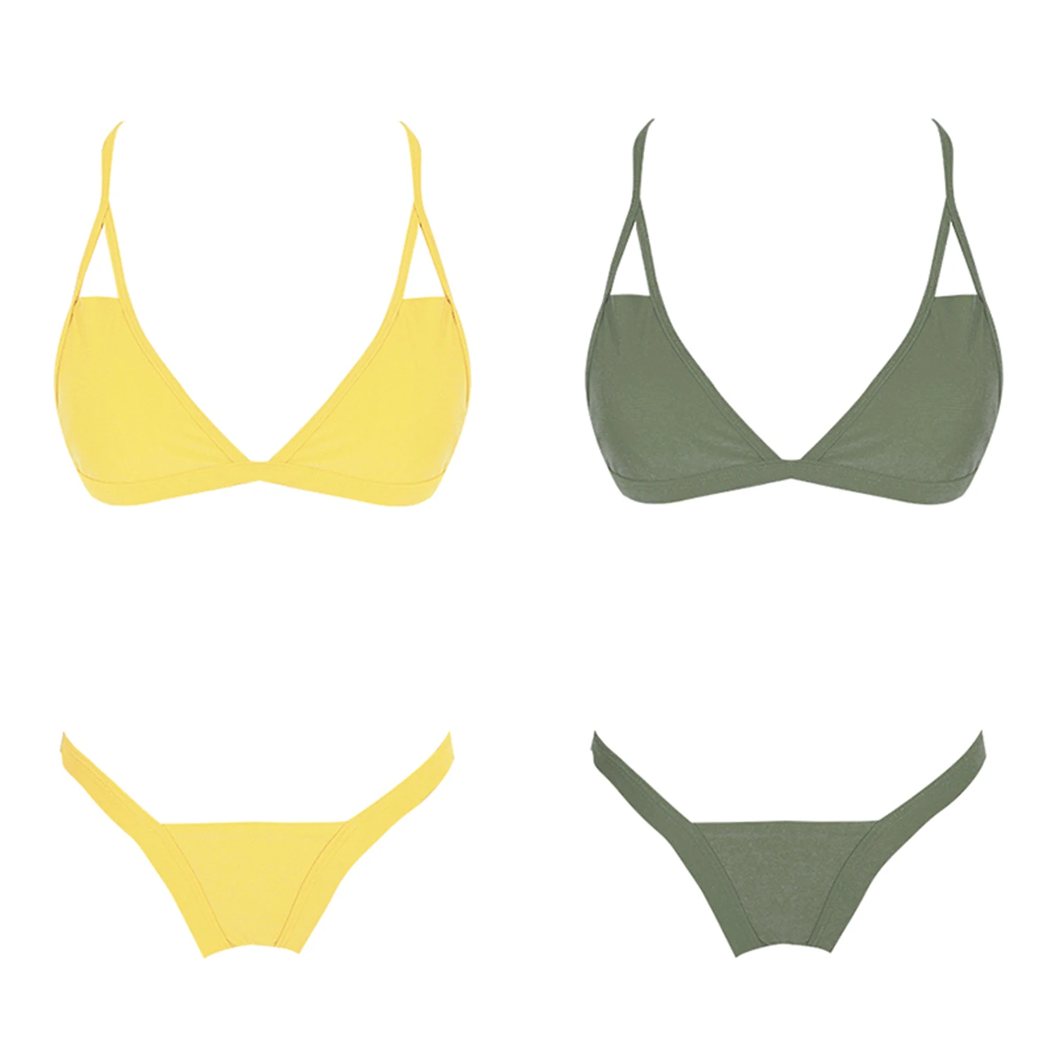 Thong Bikini Women Swimsuit Solid Color Patchwork Swimwear Female 2021 New Sexy Flash Bathing Suits Summer Beach Wear
Thong Bikini Women Swimsuit Solid Color Patchwork Swimwear Female 2021 New Sexy Flash Bathing Suits Summer Beach Wear