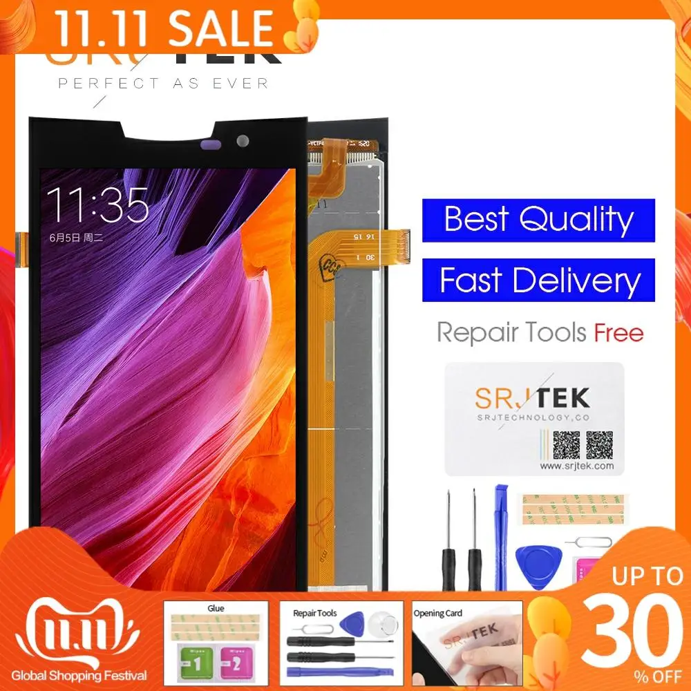 100% Original For DOOGEE T3 LCD Display + Touch Screen Digitizer Assembly Panel Digital Replacemen Tools 4.7" 1280x720P
100% Original For DOOGEE T3 LCD Display + Touch Screen Digitizer Assembly Panel Digital Replacemen Tools 4.7" 1280x720P
