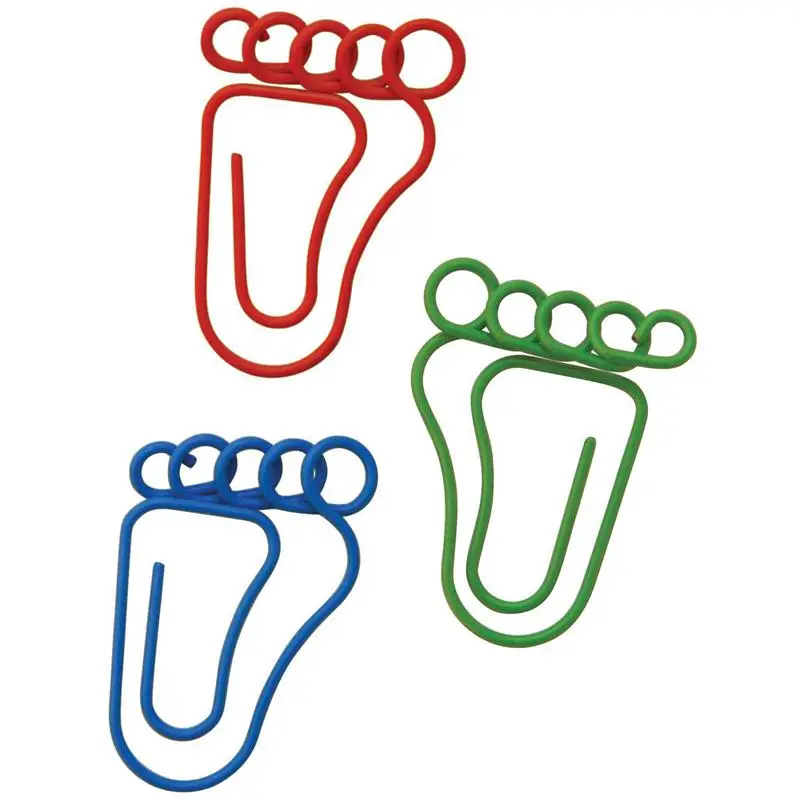 20 PCS Foot Shape Paper Clips Creative Interesting Bookmark Clip Memo Clip Shaped Paper Clips For Office School Home.
20 PCS Foot Shape Paper Clips Creative Interesting Bookmark Clip Memo Clip Shaped Paper Clips For Office School Home.