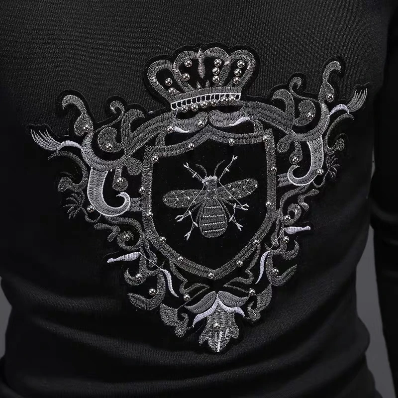 Men's new slim knit luxury long sleeve brand designer round neck top-grade wool pullover
Men's new slim knit luxury long sleeve brand designer round neck top-grade wool pullover