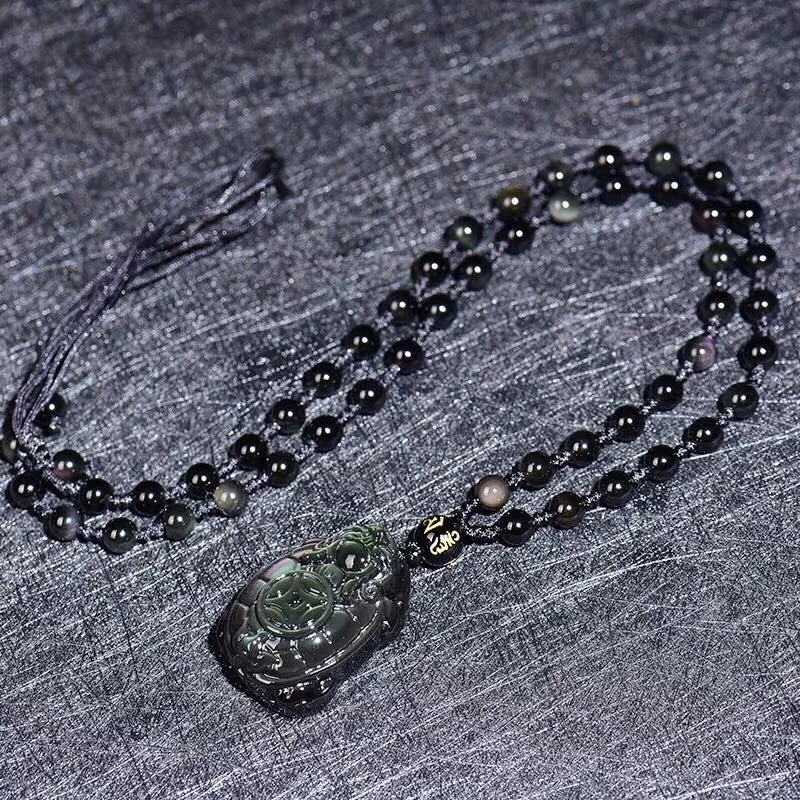 2019 Natural gold meteorite rainbow obsidian turtle pendant for men women gold obsidian pendant Necklace with beads chain
2019 Natural gold meteorite rainbow obsidian turtle pendant for men women gold obsidian pendant Necklace with beads chain