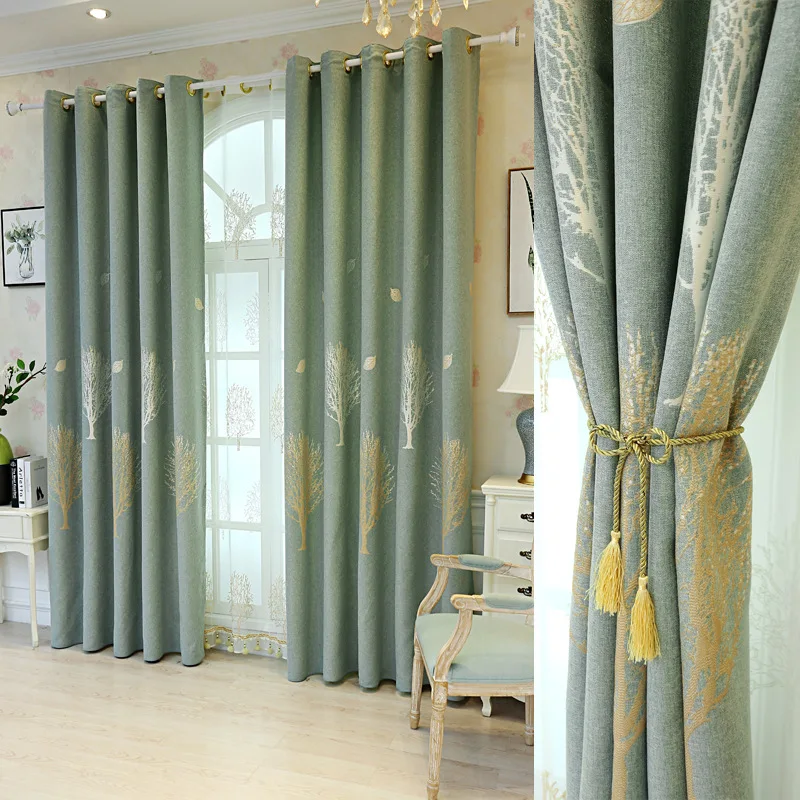 New Chinese Jacquard Curtains Cloth Cotton and Linen Shading Curtains Suitable for Living Room Bedroom Luxurious Curtains
New Chinese Jacquard Curtains Cloth Cotton and Linen Shading Curtains Suitable for Living Room Bedroom Luxurious Curtains