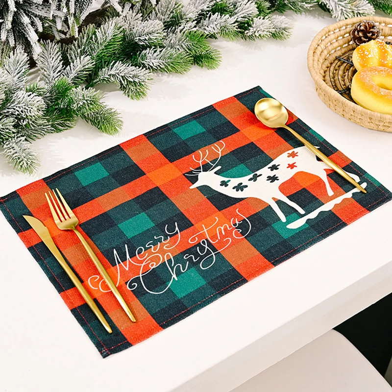 Christmas Table Placemat Decor Christmas Wine Bottle Cover Merry Christmas Home Decoration Christmas Ornaments New Year Navidad
Christmas Table Placemat Decor Christmas Wine Bottle Cover Merry Christmas Home Decoration Christmas Ornaments New Year Navidad