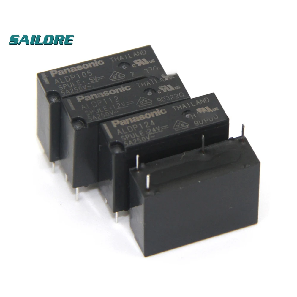 Реле ALDP105 ALDP112 ALDP124, 20 шт./лот, 5 В, 12 В, 24 В, 5 А, 4 контакта, группа нормально открытых
Реле ALDP105 ALDP112 ALDP124, 20 шт./лот, 5 В, 12 В, 24 В, 5 А, 4 контакта, группа нормально открытых