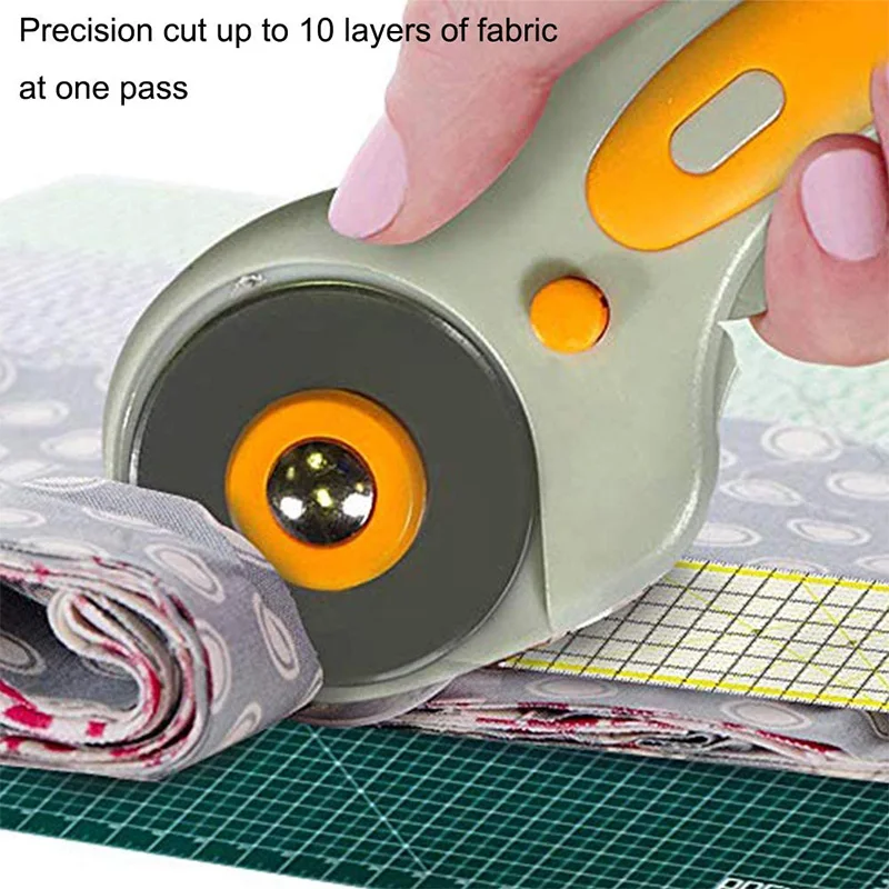 Rotary Cutter Blades 45mm, 10 Pack Rotary Blades 45mm Cutter Replacement, Sharp and Durable
Rotary Cutter Blades 45mm, 10 Pack Rotary Blades 45mm Cutter Replacement, Sharp and Durable
