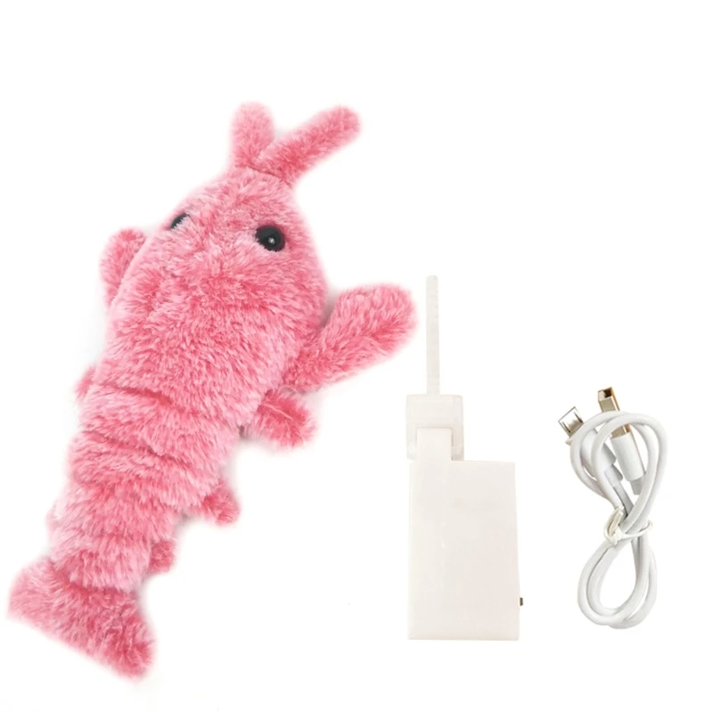 Motion Kitten Exercise Interactive Toys Electric Moving Plush Lobster Cats Toy 
Motion Kitten Exercise Interactive Toys Electric Moving Plush Lobster Cats Toy