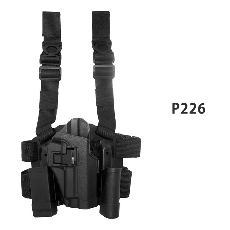 

Tactical SIG Sauer P226 Gun Holster Right Hand Drop Leg Holster Hunting Accessories Airsoft Handgun Case Thigh Holsters
