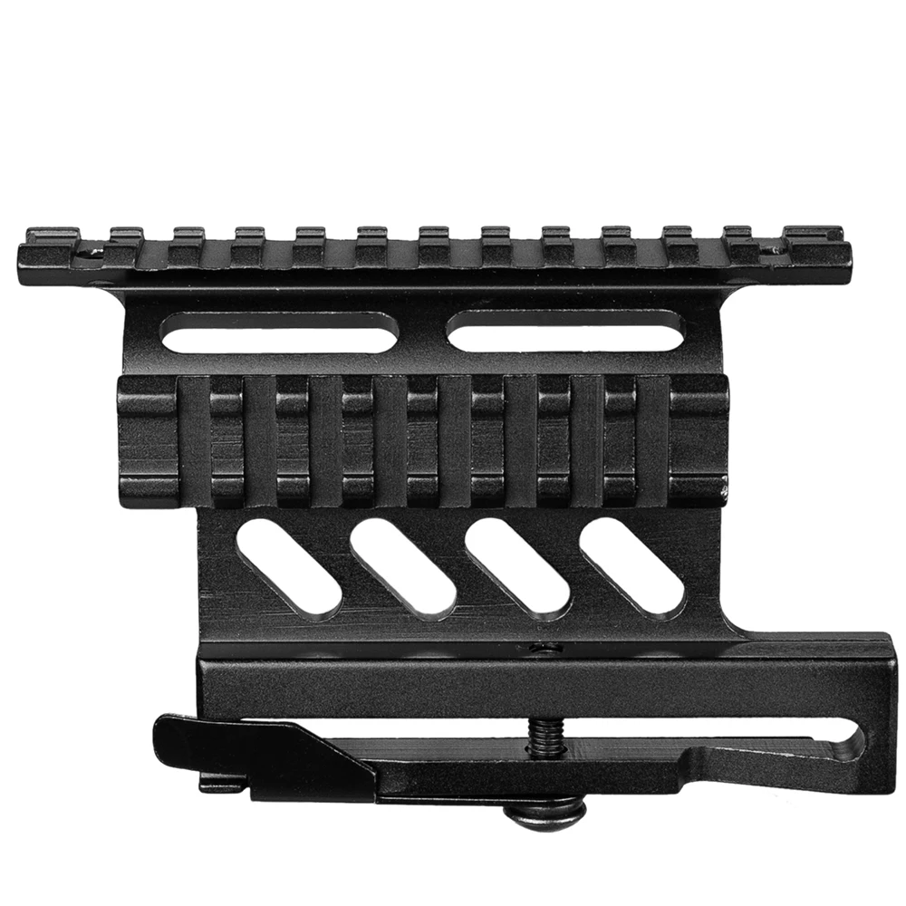 

Tactical Picatinny Weaver Ak Serie Side Mount Rail Quick Qd 20Mm Picatinny Detach Double Side Ak Scope Sight Mount Bracket Rifle