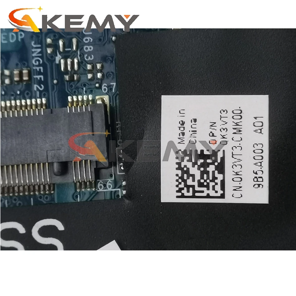 Akemy BRAND NEW I3-7100U 4GB FOR DELL XPS 9360 Laptop Motherboard LA-D841P CN-0J54PM J54PM Mainboard 100% tested
Akemy BRAND NEW I3-7100U 4GB FOR DELL XPS 9360 Laptop Motherboard LA-D841P CN-0J54PM J54PM Mainboard 100% tested