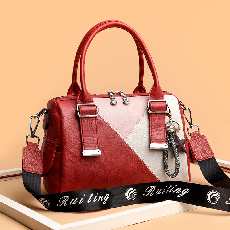 Brand fashion crossbody bags for women 2020 new luxury handbags women bags designer leather lady shoulder bag tote bag bolsas 
Brand fashion crossbody bags for women 2020 new luxury handbags women bags designer leather lady shoulder bag tote bag bolsas