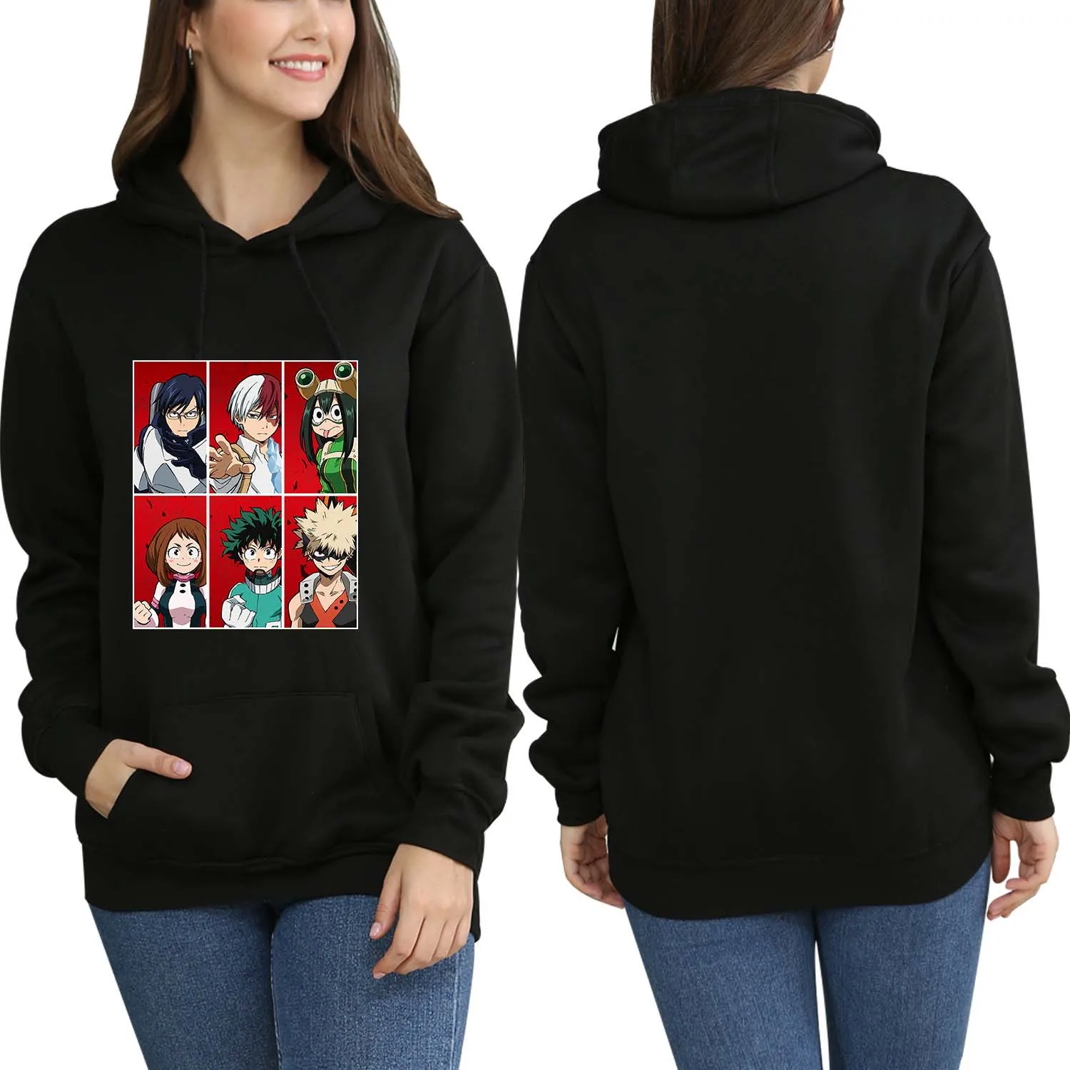 Oversized Hoodie Women My Hero Academia Anime Printed Sweatshirts Long Sleeve Pullover Casual Female Tops
Oversized Hoodie Women My Hero Academia Anime Printed Sweatshirts Long Sleeve Pullover Casual Female Tops