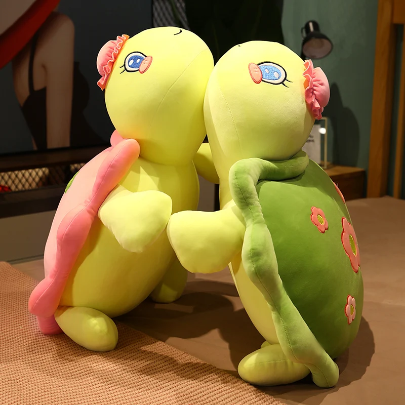 40-80 Soft Down Cotton Stuffed Baby Turtle Plush Doll Creative Home Seat Cushion Comfortable Floor Cushion Cartoon anime Plush T
40-80 Soft Down Cotton Stuffed Baby Turtle Plush Doll Creative Home Seat Cushion Comfortable Floor Cushion Cartoon anime Plush T