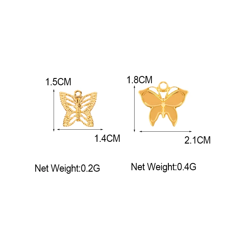 10Pcs/lot Charms Metal Hollow Butterfly Filigree Wraps Connectors Pendants For DIY Jewelry Making Accessories Handmade Findings
10Pcs/lot Charms Metal Hollow Butterfly Filigree Wraps Connectors Pendants For DIY Jewelry Making Accessories Handmade Findings