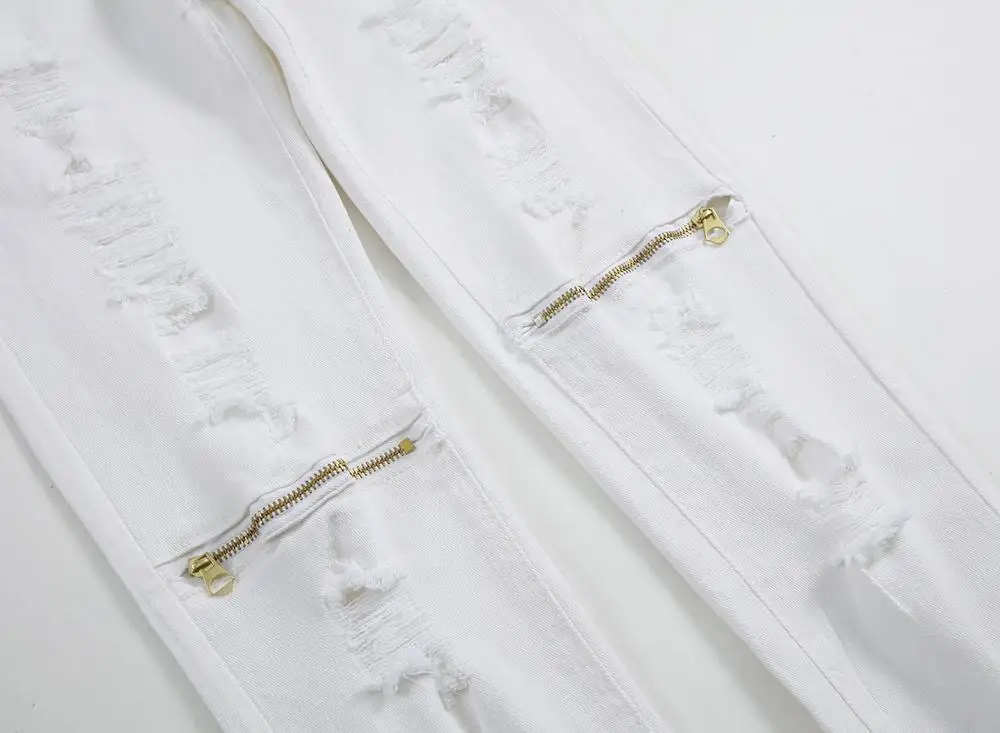 2021 2020 Fashion Casual Knee Zipper Design white hip hop nightclub stretch Dance denim skinny jeans men
2021 2020 Fashion Casual Knee Zipper Design white hip hop nightclub stretch Dance denim skinny jeans men