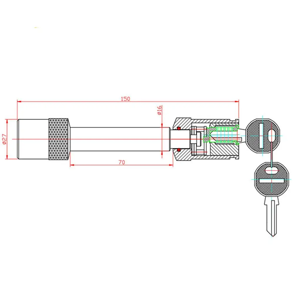 Dumbbell Shape Straight Rod Trailer Hitch Metal Lock for Yacht Car Vehicles Trailer Couplings Accessories
Dumbbell Shape Straight Rod Trailer Hitch Metal Lock for Yacht Car Vehicles Trailer Couplings Accessories