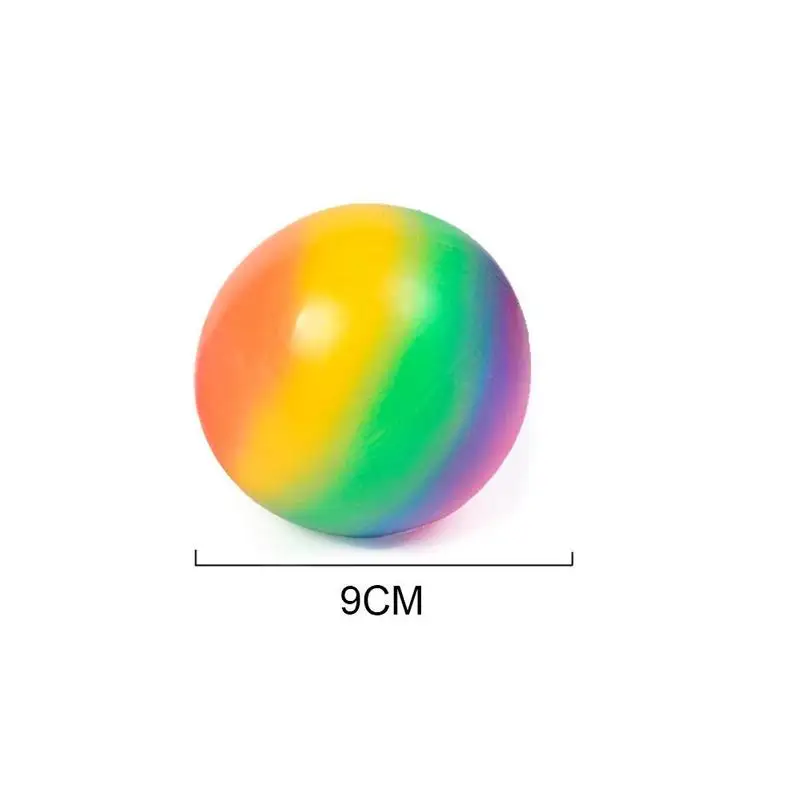 rainbow vent ball decompression toy slow rebound 
rainbow vent ball decompression toy slow rebound