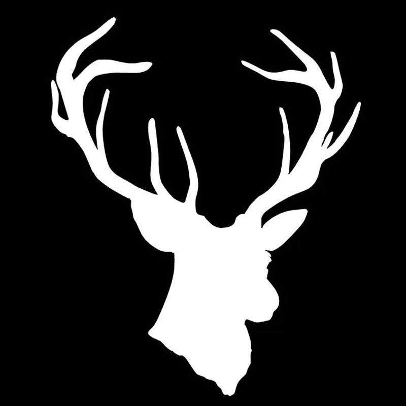 Interesting Fashion Cool Deer Head Car Sticker Silhoutte Car Stickers Waterproof Sunscreen Decals PVC 16cm X 13cm
Interesting Fashion Cool Deer Head Car Sticker Silhoutte Car Stickers Waterproof Sunscreen Decals PVC 16cm X 13cm