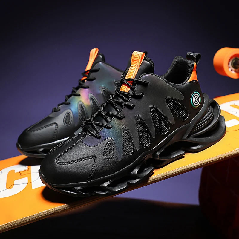 Men's Four Seasons New Fashion Reflective Blade Running Sneakers Lightweight Comfortable Breathable Outdoor Casual Shoes
Men's Four Seasons New Fashion Reflective Blade Running Sneakers Lightweight Comfortable Breathable Outdoor Casual Shoes