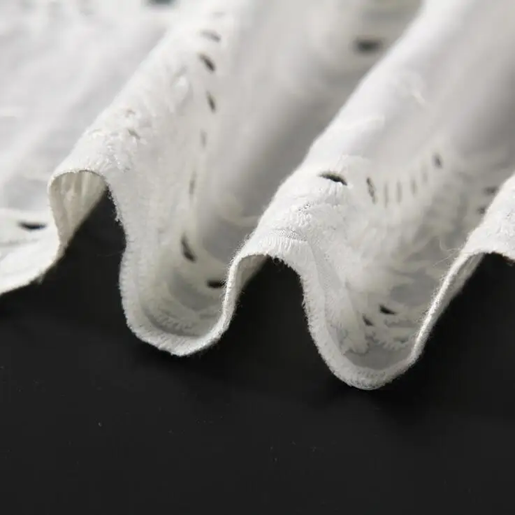 100% cotton lace fabric african fabric for wedding dress 2meters 
100% cotton lace fabric african fabric for wedding dress 2meters