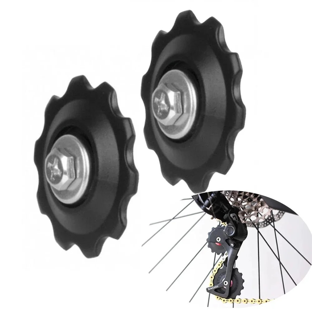 Bicycle Rear Derailleur Guide Wheels Plastic Jockey Wheels 10T 6-7 Speed For Mountain Road Bicycle Bike Cycling Equipments Parts
Bicycle Rear Derailleur Guide Wheels Plastic Jockey Wheels 10T 6-7 Speed For Mountain Road Bicycle Bike Cycling Equipments Parts