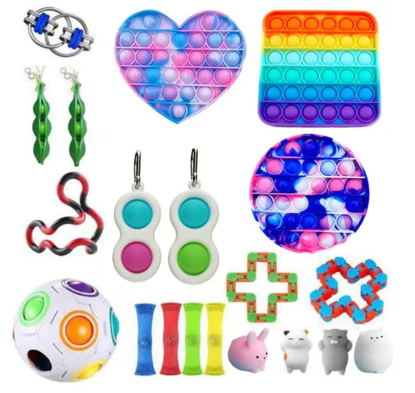 Fidget Toys Anti Stress Toy Set Stretchy Strings Mesh Marble Relief Gift For Adults Children Girl Sensory Antistress Relief Toys
Fidget Toys Anti Stress Toy Set Stretchy Strings Mesh Marble Relief Gift For Adults Children Girl Sensory Antistress Relief Toys
