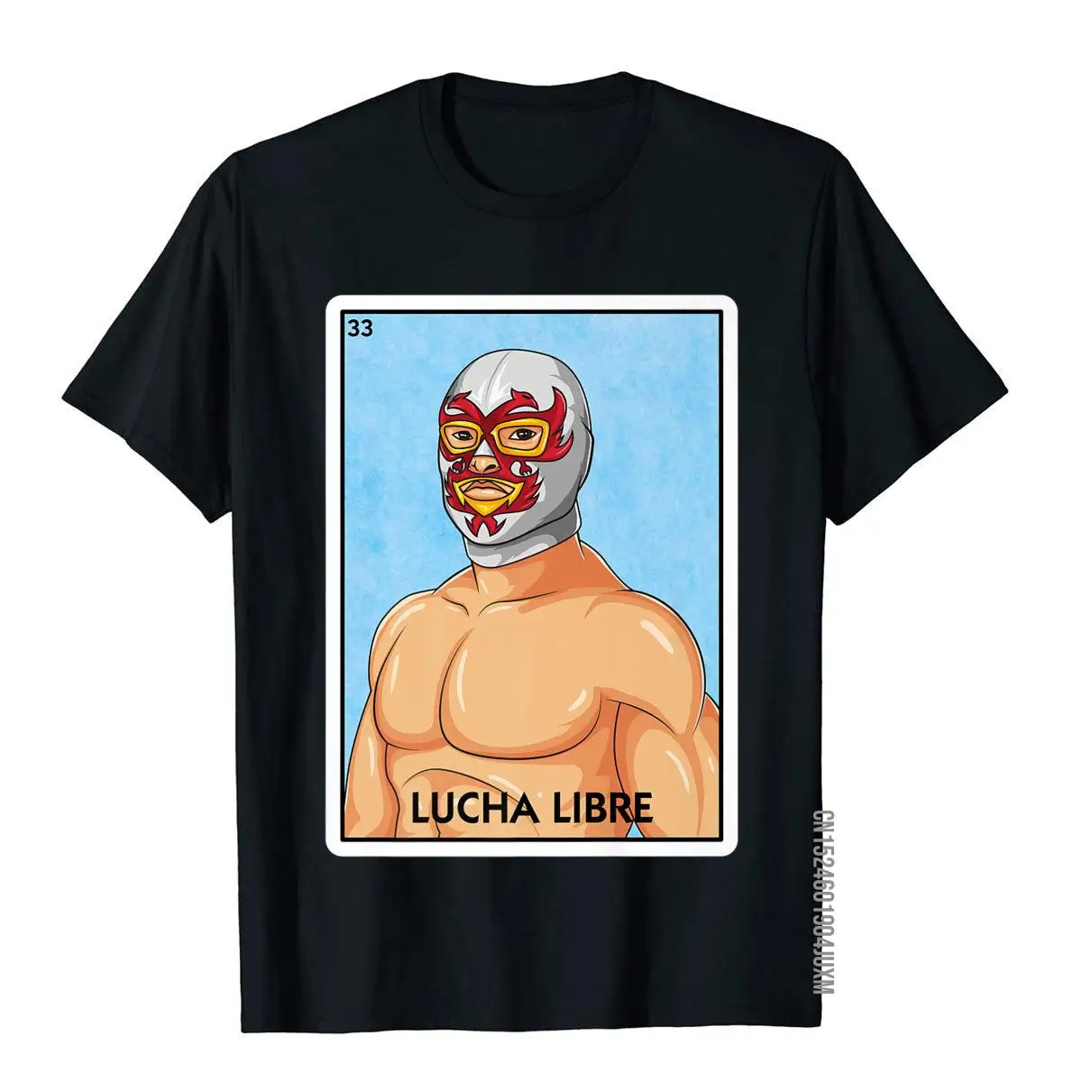 Lucha Libre Mexican Card Game Mexican Wrestler Bingo T-Shirt Tops Shirts Prevailing Hip Hop Cotton Male Top T-Shirts Street
Lucha Libre Mexican Card Game Mexican Wrestler Bingo T-Shirt Tops Shirts Prevailing Hip Hop Cotton Male Top T-Shirts Street