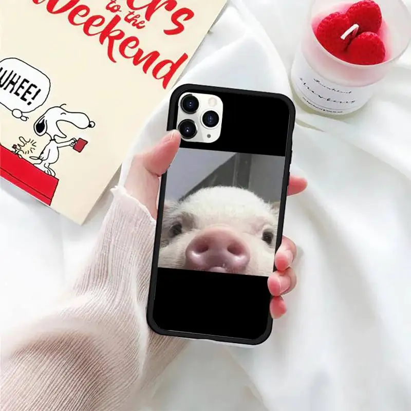 Mini pet pig Small pig cute pink pig Phone Case For iphone 5S 6S 7 8 11 12 XR XS SE Plus Pro ProMax Cover Fundas Coque
Mini pet pig Small pig cute pink pig Phone Case For iphone 5S 6S 7 8 11 12 XR XS SE Plus Pro ProMax Cover Fundas Coque