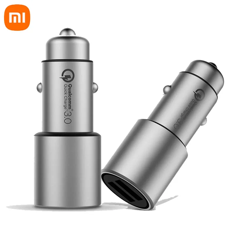 

Original Xiaomi Car Charger QC3.0 Version Extended Accessory iOS&Android Quick car charger For smartphone Dual USB 36W