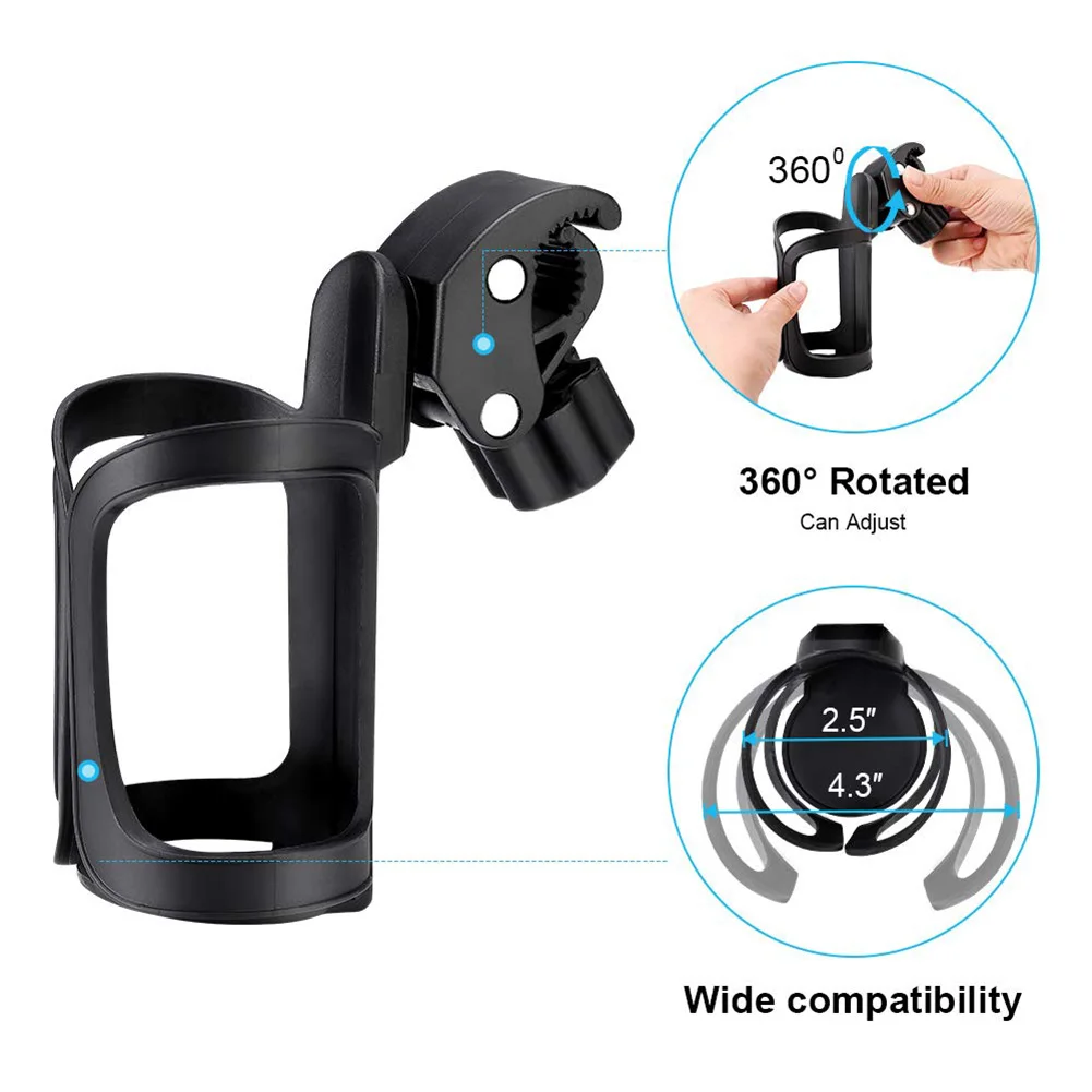 Bicycle Rotate 360 Degrees Water Bottle Cup Holder Baby Stroller Bike Bicycle Cycling Handlebar Mount Cage Bicycle Accessories
Bicycle Rotate 360 Degrees Water Bottle Cup Holder Baby Stroller Bike Bicycle Cycling Handlebar Mount Cage Bicycle Accessories