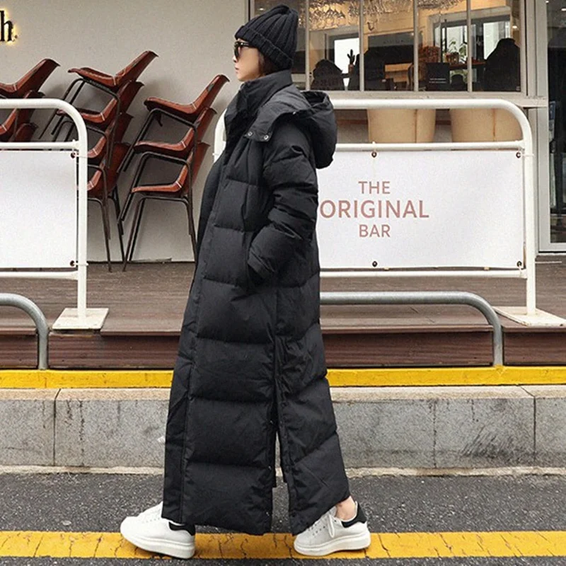 2021 New Women Winter Long Coat Parka Hooded Women Long Warm Coat Loose Style Women Outwear Casaco Feminino Parkas
2021 New Women Winter Long Coat Parka Hooded Women Long Warm Coat Loose Style Women Outwear Casaco Feminino Parkas