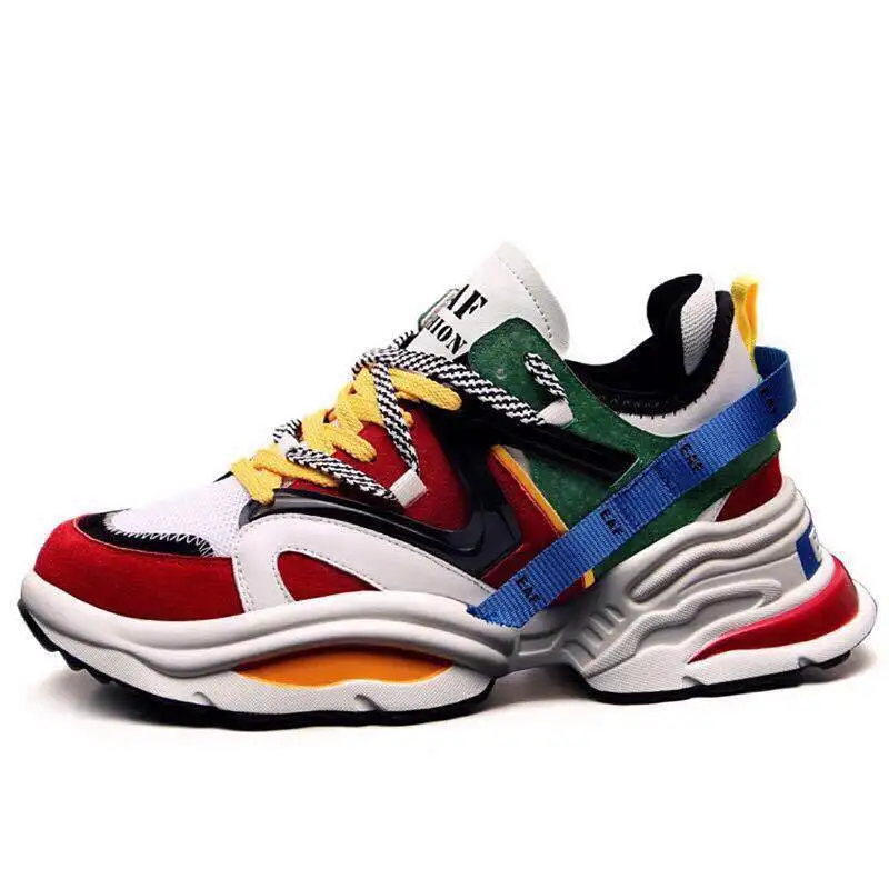 Super fire men's shoes heightened thick bottom sports shoes old shoes lovers shoes students
Super fire men's shoes heightened thick bottom sports shoes old shoes lovers shoes students