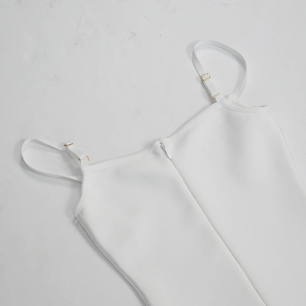 Hottest Spahetii Strap Backless Elegant White Women Bandage Bodycon Dress 2020 for Party and Club
Hottest Spahetii Strap Backless Elegant White Women Bandage Bodycon Dress 2020 for Party and Club