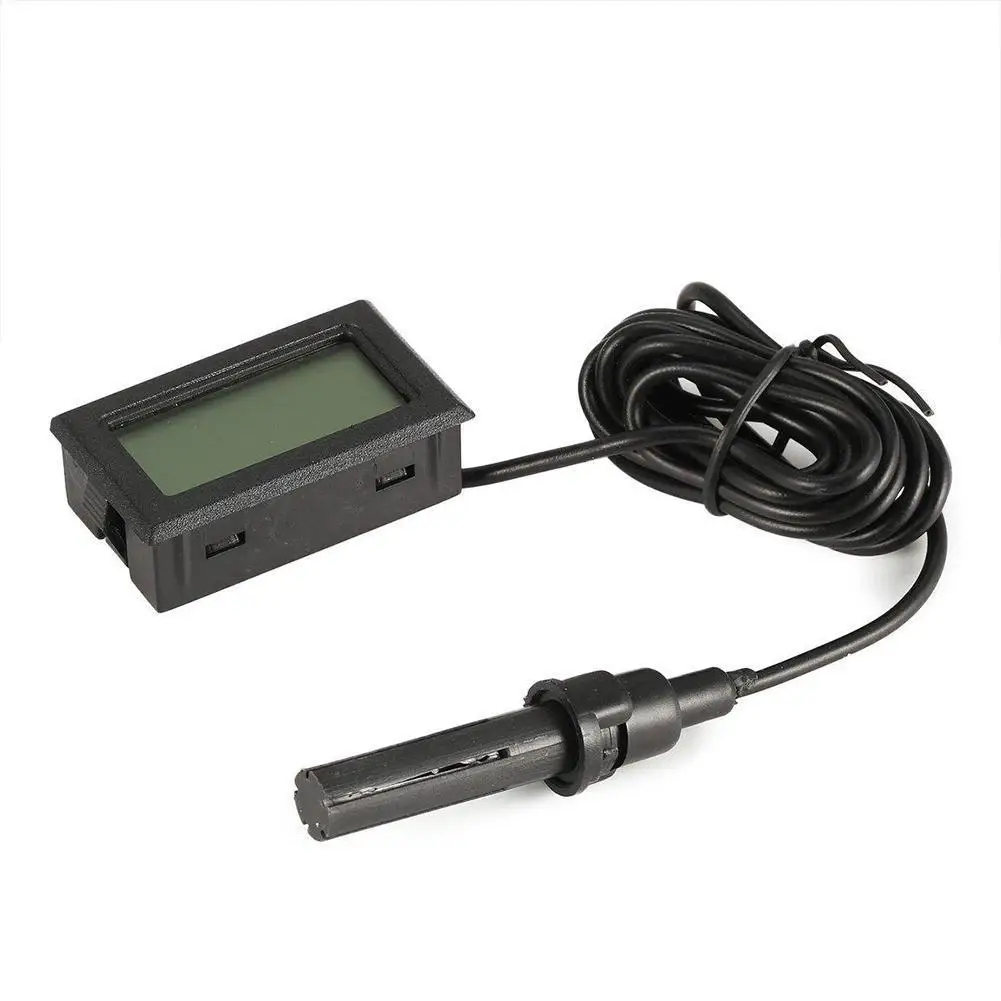 Mini LCD Digital Thermometer Hygrometer Thermostat Probe Temperature Instruments Meter Gauge Humidity Sensor Indoor Conveni A4T4
Mini LCD Digital Thermometer Hygrometer Thermostat Probe Temperature Instruments Meter Gauge Humidity Sensor Indoor Conveni A4T4