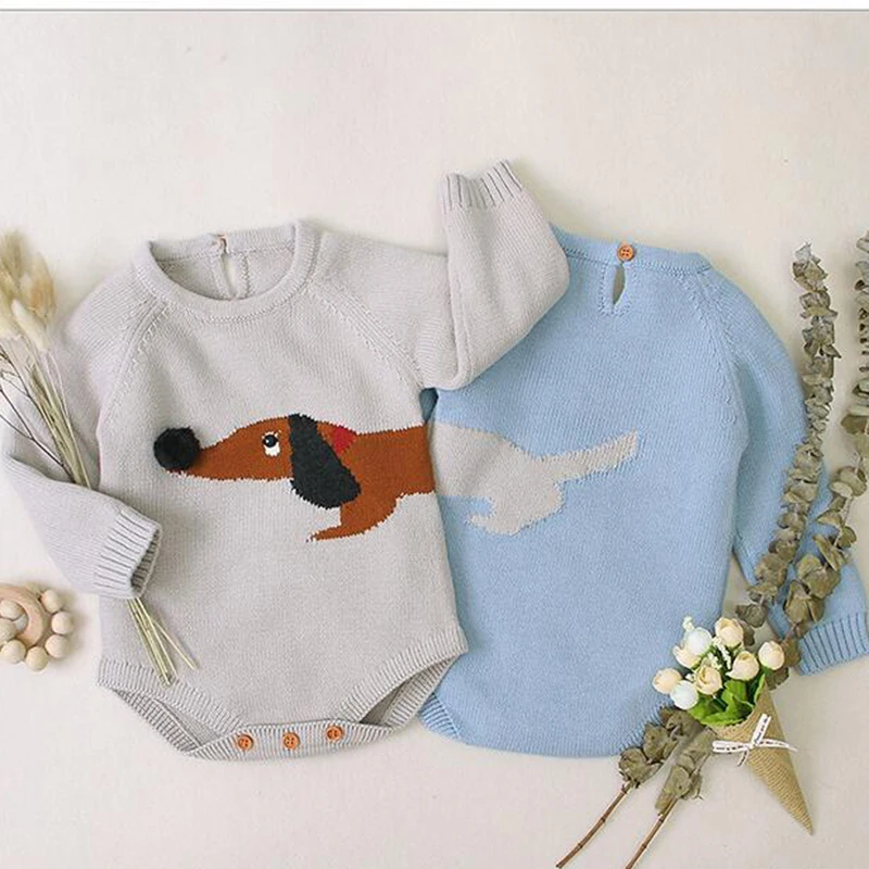 2020 New Spring Baby Knitted Jumpsuits Newborn Girls Coveralls Infant Bodysuits Long Sleeve Toddler Cartoon Bodysuit
2020 New Spring Baby Knitted Jumpsuits Newborn Girls Coveralls Infant Bodysuits Long Sleeve Toddler Cartoon Bodysuit
