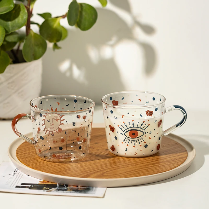Letter Printed Transparent Creative Glass Coffee Tea Drinks Dessert Breakfast Milk Cup Glass Mugs Handle Drinkware
Letter Printed Transparent Creative Glass Coffee Tea Drinks Dessert Breakfast Milk Cup Glass Mugs Handle Drinkware