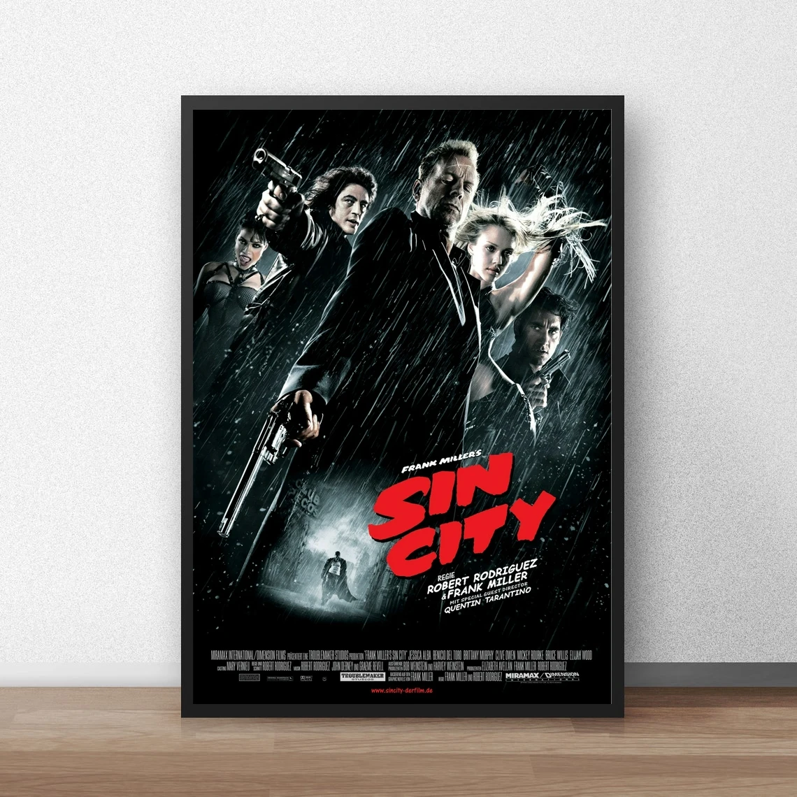 Классический кинопостер Sin City, холст, Художественная печать, украшение для дома, настенная живопись (без рамки)
Классический кинопостер Sin City, холст, Художественная печать, украшение для дома, настенная живопись (без рамки)