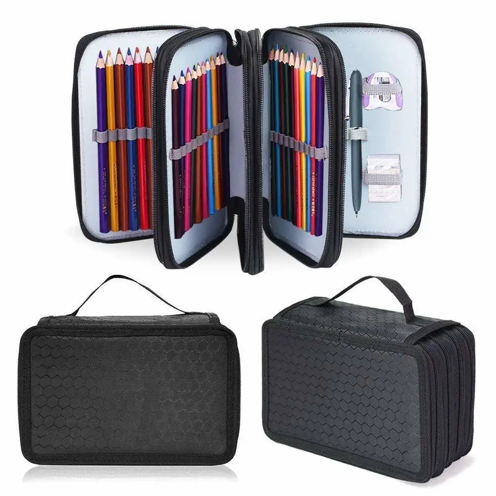 72 Holes Marker Holder School Pencil Case Large Capacity Colored Pencil Bag Box Multi-functional Pencilcase Art Supplies Gift
72 Holes Marker Holder School Pencil Case Large Capacity Colored Pencil Bag Box Multi-functional Pencilcase Art Supplies Gift