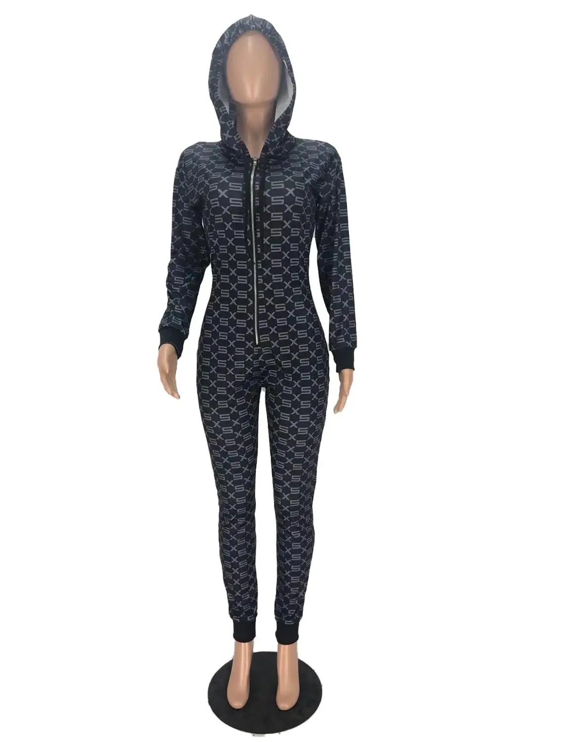 2020 Women Hot Sale Fashion Street Casual Style Jumpsuits Long Sleeve Printed High Waisted Long Pants Wholesale 
2020 Women Hot Sale Fashion Street Casual Style Jumpsuits Long Sleeve Printed High Waisted Long Pants Wholesale