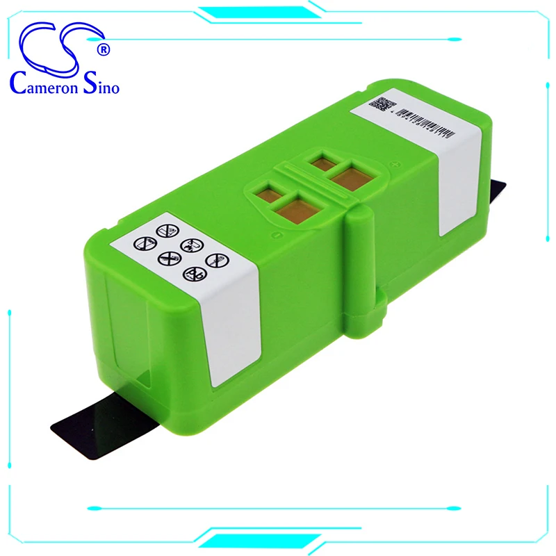 Cameron Sino 5200mAh NI-MH Battery For IROBOT Roomba 614 Roomba 615 Roomba 640 Part No. 2130LI 4374392 4376392 74.88Wh
Cameron Sino 5200mAh NI-MH Battery For IROBOT Roomba 614 Roomba 615 Roomba 640 Part No. 2130LI 4374392 4376392 74.88Wh